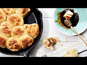 Fluffy Cathead Biscuits With Honey Butter