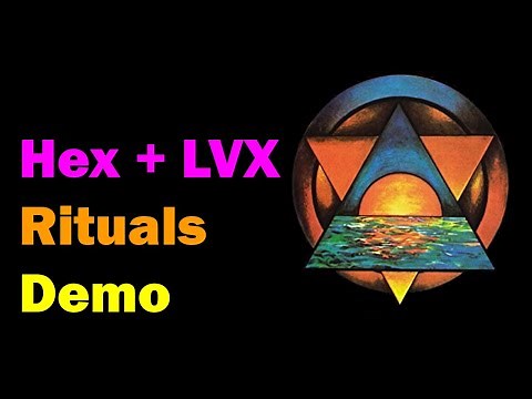 LIVE DEMO Lesser Hexagram Ritual + Analysis of the Key Word (Planetary Magick) [Esoteric Saturdays]