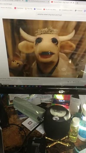 Sesame Street Gladys the Cow Crying