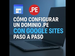 Cómo conectar tu dominio PUNTO.PE con Google Sites ¡Fácil y rápido!