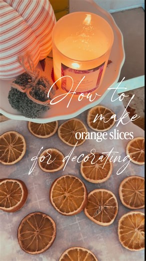 Dried Oranges: Perfect for Holiday Decorating