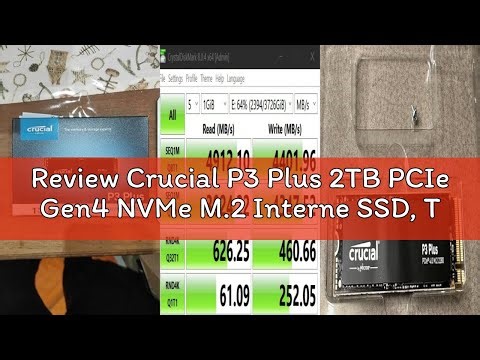 Review Crucial P3 Plus 2TB PCIe Gen4 NVMe M.2 Interne SSD, Tot 5.000 MB/s, Compatibel met Laptop en