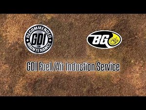 BG Automotive Maintenance Service: GDI Fuel Air Induction Service Marketing