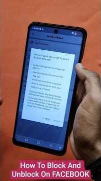 How To Block And Unblock On FACEBOOK | How To Block Someone On FACEBOOK 2025