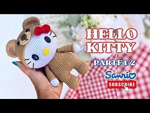 HELLO KITTY - Sanrio Amigurumi Collection PART 1/2 🧶 | Easy Crochet Tutorial