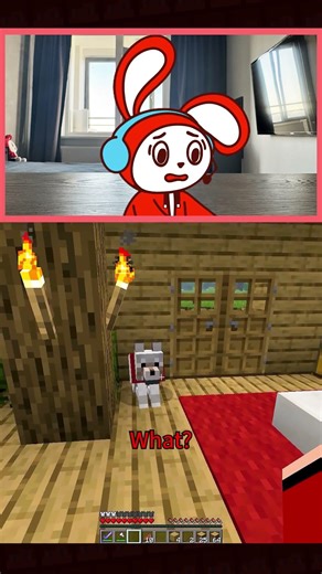 How JJ Found this WEREWOLF..? - MAIZEN Minecraft Animation #shorts