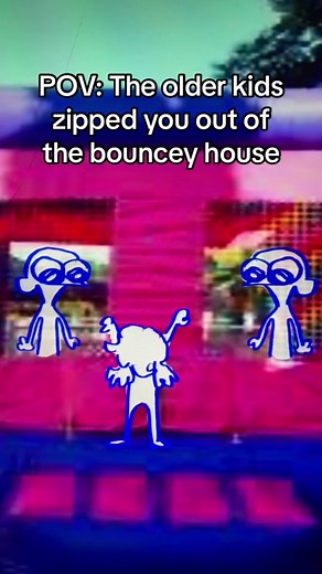 Watching Kids Get Stuck as Bounce House Deflates