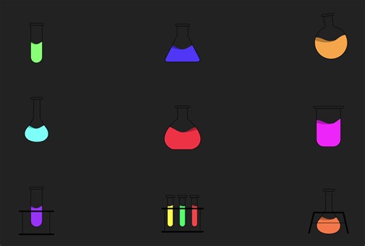 Animated Chemistry Icons