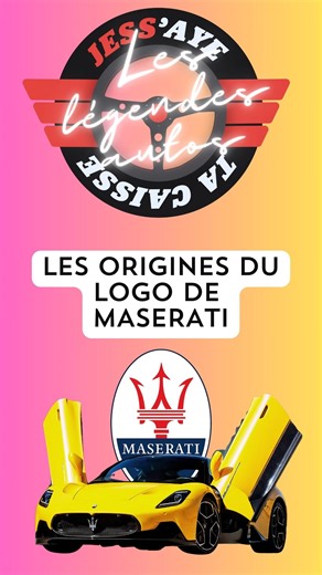 Pourquoi le logo de Maserati est-il un Trident ? | JESSICA PAUPINAT