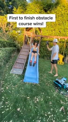 The best obstacle course ever! 🤪 | Brittany Hertz