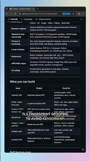 WebToApp: Build Android APKs from Websites on Your Phone