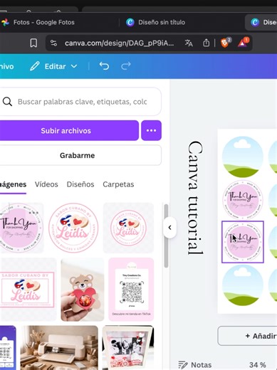 Tutorial paso a paso para etiquetas personalizadas en Canva