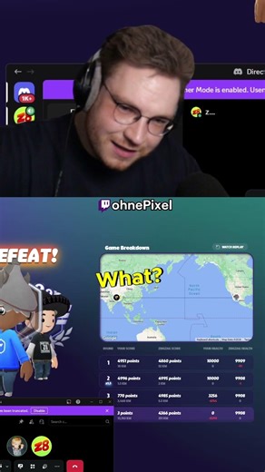OhnePixel with Cheats VS Zi8gZag | GeoGuessr 😂😭 #ohnepixel #shorts