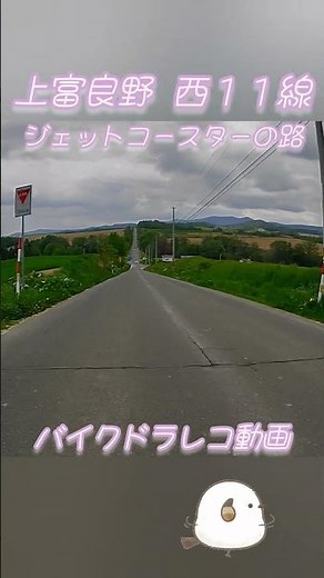 【バイクドラレコ】上富良野 ジェットコースターの路 美瑛～富良野 ツーリング動画