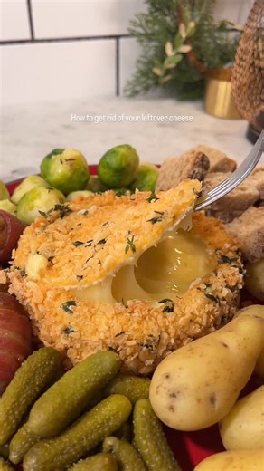 What to do with your leftover cheese? Deep fry it. Obviously. @hughwoodward has put together a whole deep fried cheese fondue situation. Crispy on the outside, molten on the inside, and absolutely begging to be dunked into. We’re talking pigs in blankets, Brussels sprouts, roast potatoes, crusty bread, basically anything still hanging around after Christmas deserves a dunk. Save this for when the cheese drawer is looking suspiciously full 🧀 | Twisted