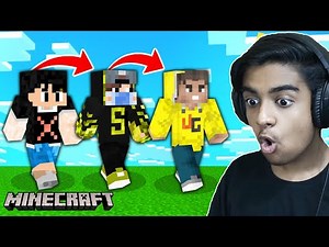 Minecraft, But You Can Transform into YouTubers