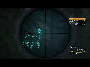 Hunting moose on hunter call of the wild