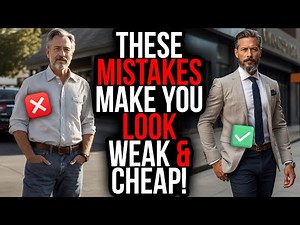 13 COMMON Wardrobe MISTAKES Men OVER 40 ALWAYS Avoid!