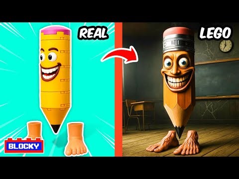 How To Build Steal A Brainrot Pakrahmatmamat In LEGO | Blocky Bricks ESP