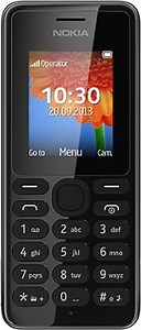 Nokia 108 Dual Sim Mobile Phone Black
