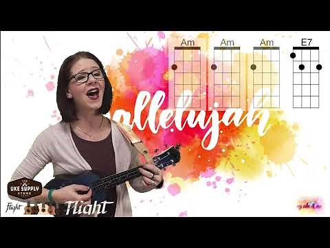 Ukulelen Tutorial : Hallelujah