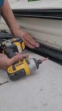 How To Repair a Trailer Slide Out's Rubber Seal