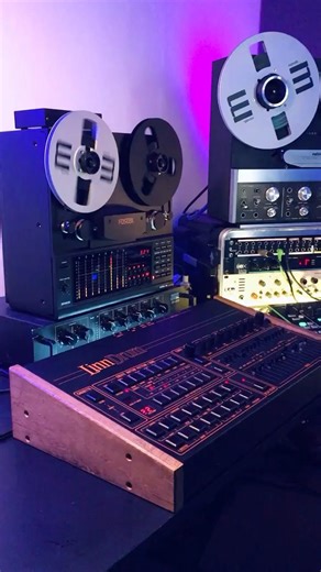 LinnDrum LM-2 to Tape 🎛️ Fostex Model 80 POV #shorts