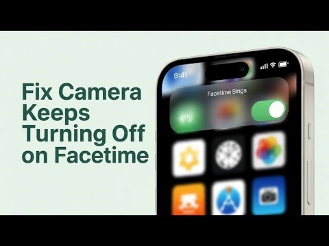 How To Fix iPhone Camera Keep Turning Off On FaceTime
