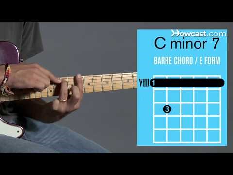 How to Play a C Minor 7 Barre Chord | Guitar Lessons