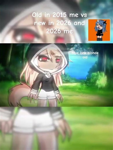 New vs old occc!! #gacha #music #gachalife #haters
