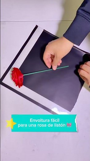 How to wrap an eternal rose