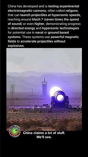 China Says This Railgun Fires at Mach 7 but Is It Real 💥