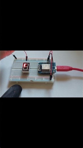 Test Seven Segment LEDs A B C D E F G and DP