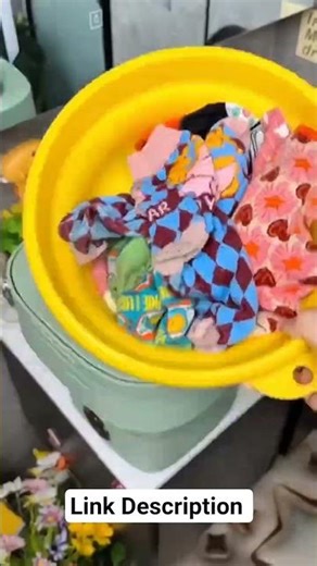 This foldable mini washing machine is a game-changer! #MiniWashingMachine