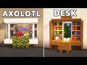 10+ Aquarium Build Hacks for Minecraft 1.21!