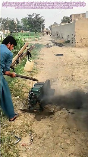 Spinning Into Motion: The Inertia-Driven Diesel Startup