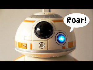 BB-8 SOUNDS LIKE A DINOSAUR! // Disney Store Robot Toy Review and Unboxing