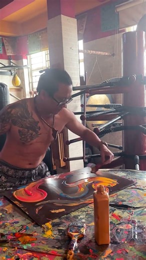 Tranh Năng lượng Thân Tâm Thể, Khicongsu.