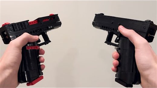 【搬运/乐高/枪/教程】Working Lego Glock 19   attachments