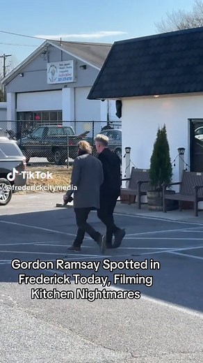 That’s right — @Gordon Ramsay was spotted in Frederick today, March 7. He is rumored to be filming a new episode for his renowned television series, “Kitchen Nightmares” or a similar show. • “Kitchen Nightmares” is a popular reality TV series featuring Ramsay as he travels to troubled restaurants nationwide to assist in their revival. Renowned for his explosive personality and culinary skills, Ramsay collaborates with restaurant owners to re-create their menus, enhance service, and revitalize th
