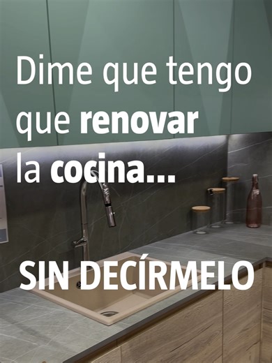 ¿Tu cocina te pide a gritos un cambio? 📢 En BAUHAUS no solo te damos ideas, te damos soluciones. Muebles, grifería, iluminación y encimeras que combinan con tu estilo de vida. ¡Es hora de estrenar cocina! #BAUHAUSes
