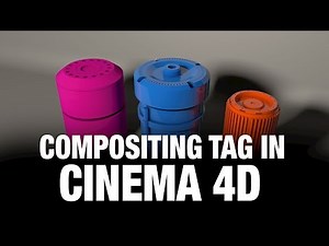 Learn the Compositing Tag in Cinema 4D