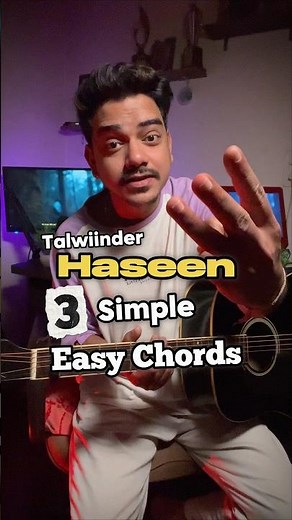 Haseen | Guitar Lesson | Easy Chords | #talwiinder #guitarchords #haseen