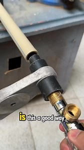 2K views | This Genius Way to Make Threads on PPR/PVC Pipes Actually Works! #plumbing #plumber | Mmdiyshorts | Facebook