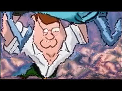 Peter Griffin Fortnite Meme but it's distorted