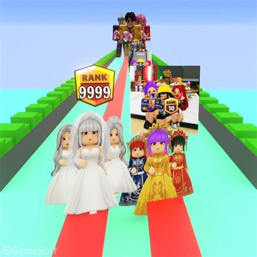 2 versions of Team Rumi Roblox, young and old, in the continuous singing challenge!