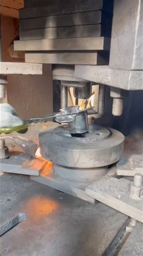 Aluminum Casting & Metal Stamping ⚙️ | Hot Liquid Metal ASMR #Shorts