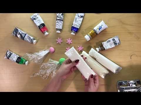 How to Colour Air Dry Clay