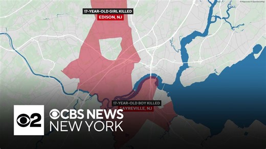 2 teens dead in separate shootings in Middlesex County, New Jersey