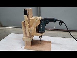 Build a Drill Press Machine | Handmade Drill stand